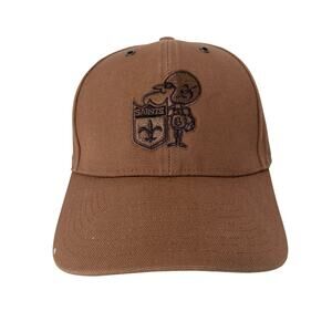 Carhartt New Orleans Saints Brown Hat Strapback Cap NFL